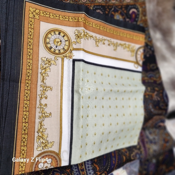 Roberta Viviani Handkerchief Cotton Brandnew - Picture 4 of 7